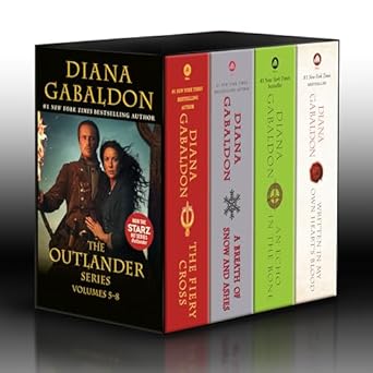 Outlander Volumes 5-8 (4-Book Boxed Set): The Fiery Cross, A Breath of Snow and Ashes, An Echo in the Bone, Written in My Own Heart’s Blood (Outlander, 5-8)