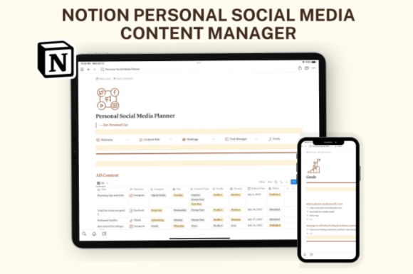notion planner template